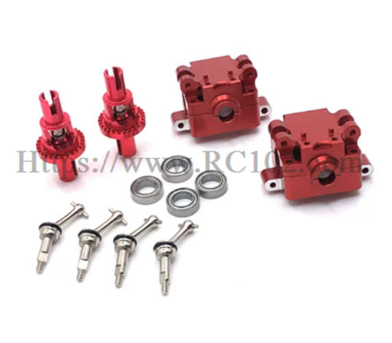 WLtoys 284191 284019-A Upgrade metal gearbox + differential + extended CVD + bearing set | RC Drifting Car spare parts WLtoys 284191 284019-A Upgrade metal gearbox + differential + extended CVD + bearing set | RC Drifting Car spare parts