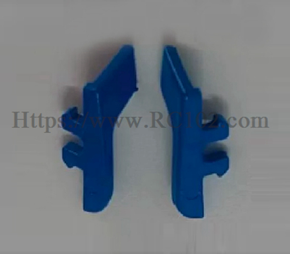  WLtoys 284191 284019-A Blue body shell front left & right trim set 3388 | RC Drifting Car spare parts