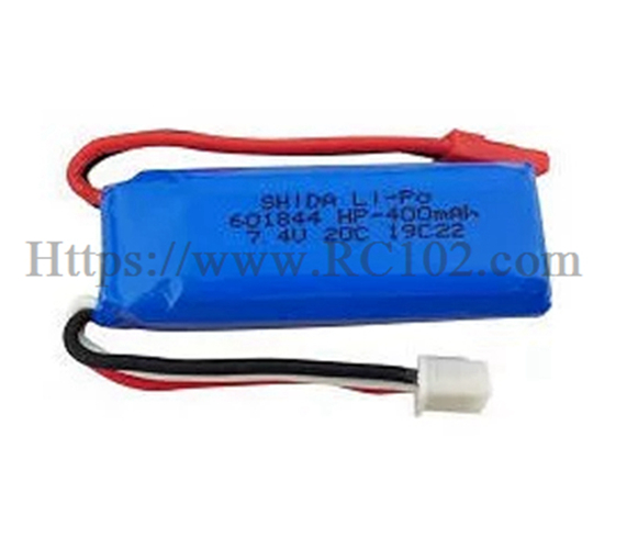 Batteria 7.4V 400mAh WLtoys 284191 284019-A | Parti di ricambio per auto RC da drift Batteria 7.4V 400mAh WLtoys 284191 284019-A | Parti di ricambio per auto RC da drift