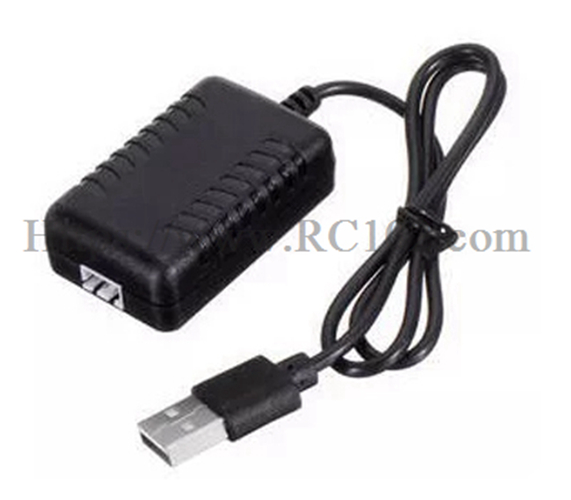 Cargador USB para batería LiPo de 7.4V WLtoys 284191 284019-A | Piezas de repuesto para coche RC de derrape Cargador USB para batería LiPo de 7.4V WLtoys 284191 284019-A | Piezas de repuesto para coche RC de derrape