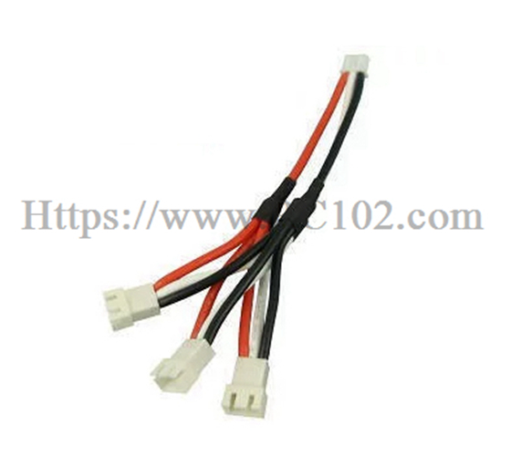 WLtoys 284191 284019-A 7.4V 1-to-3 charging adapter cable | RC Drifting Car spare parts WLtoys 284191 284019-A 7.4V 1-to-3 charging adapter cable | RC Drifting Car spare parts