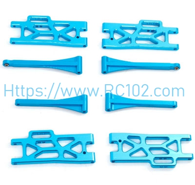 [RC102] Metal Upper lower front rear swing arms WLtoys 104009 RC Car Spare Parts