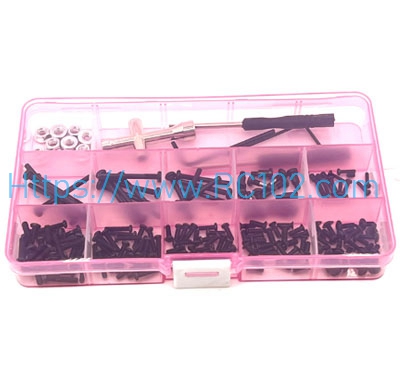 [RC102] screw box WLtoys 104018 RC Car Spare Parts