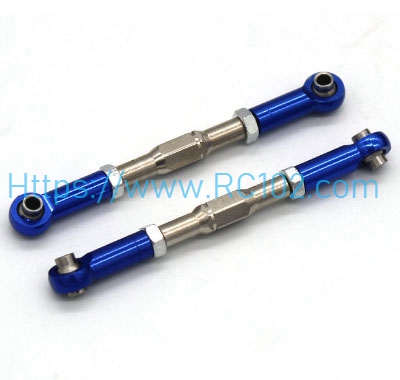 [RC102] Upgrade metal Adjustable steering linkage WLtoys 104019 RC Car Spare Parts