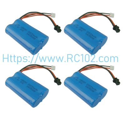 [RC102] 7.4V 2200mAh Battery 4pcs WLtoys 104311 RC Car Spare Parts