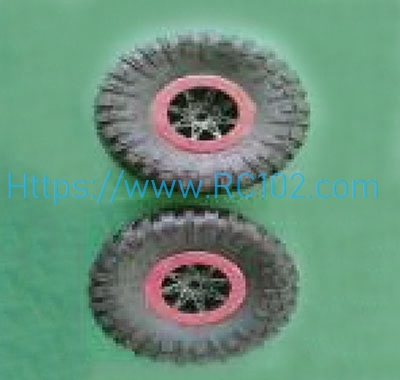[RC102] 104311-1363 tire assembly WLtoys 104311 RC Car Spare Parts - Click Image to Close