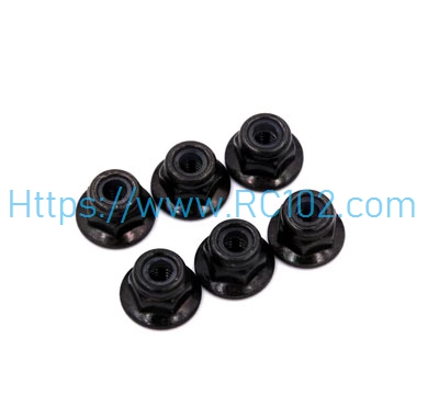(image for) [RC102] 1452 M3 flange nut WLtoys 124017 RC Car Spare Parts