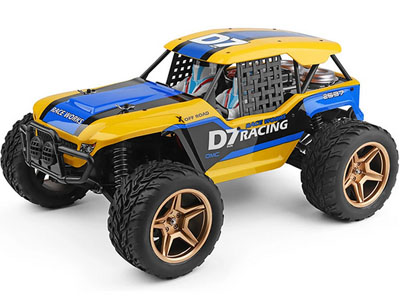 WLtoys 12402-A D7 1/12 RC Car Desert Off-road Vehicle Rock Racing Tracked Truck Highway Remote Control 2.4G 4WD Control Toys