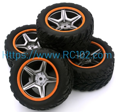 [RC102] 104009-1968 tires WLtoys 12402-A RC Car Spare Parts - Click Image to Close