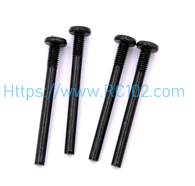 [RC102] A303-29 Cross round head upper half tooth screw WLtoys 12402-A RC Car Spare Parts - Click Image to Close