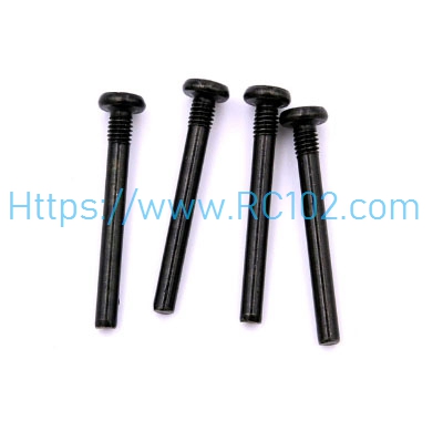 [RC102] 12401-0242 Round head upper half tooth screw WLtoys 12402-A RC Car Spare Parts