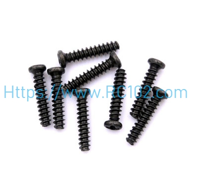 [RC102] 12401-0253 2.6*12 Cross round head screw WLtoys 12402-A RC Car Spare Parts - Click Image to Close