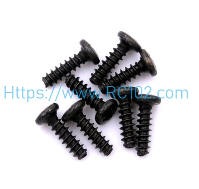 [RC102] 12401-0254 Cross round head screw WLtoys 12402-A RC Car Spare Parts - Click Image to Close