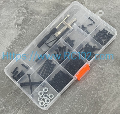 [RC102] screw box WLtoys 104019 RC Car Spare Parts