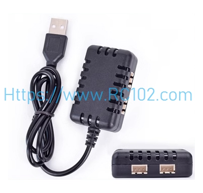 [RC102] 1 to 2 USB Charger WLtoys 124007 RC Car Spare Parts - Click Image to Close