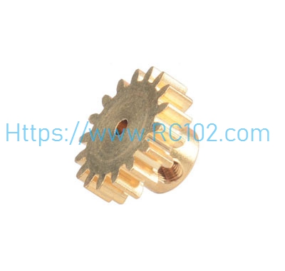 [RC102] 18428-0458 Copper Wheel Assemblt(Metal Motor Gear) WLtoys 18428 RC Car Spare Parts