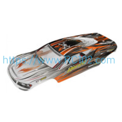 [RC102] Q903 bodyshell Orange XinLeHong Q903 RC Car Spare Parts