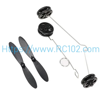 [RC102] Propellers + Landing Gear XK A200 F-16B RC Airplane Spare Parts