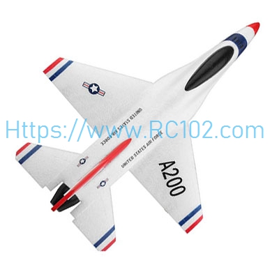 [RC102] All Foam Assembly XK A200 F-16B RC Airplane Spare Parts - Click Image to Close