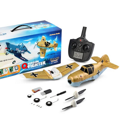 WLtoys XK A250 4Ch RC Plane 6G/3D Mode Stunt Aircraft 6-Axis Cartoon Warplanes Airplane Outdoor Toys Gift - Click Image to Close
