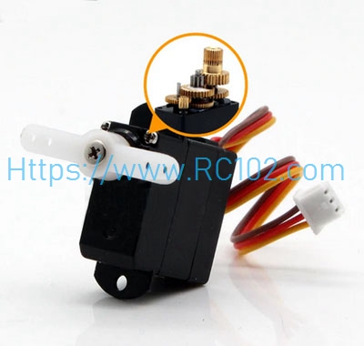 [RC102] Metal Steering Gear Server XK A250 RC Airplane Spare Parts - Click Image to Close