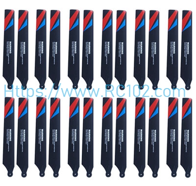 [RC102] Blades 12set XK K200 RC Helicopter Spare Parts