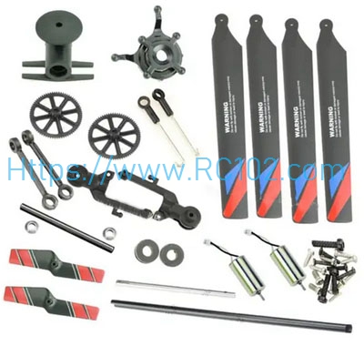 [RC102] Parts Package 1 XK K200 RC Helicopter Spare Parts